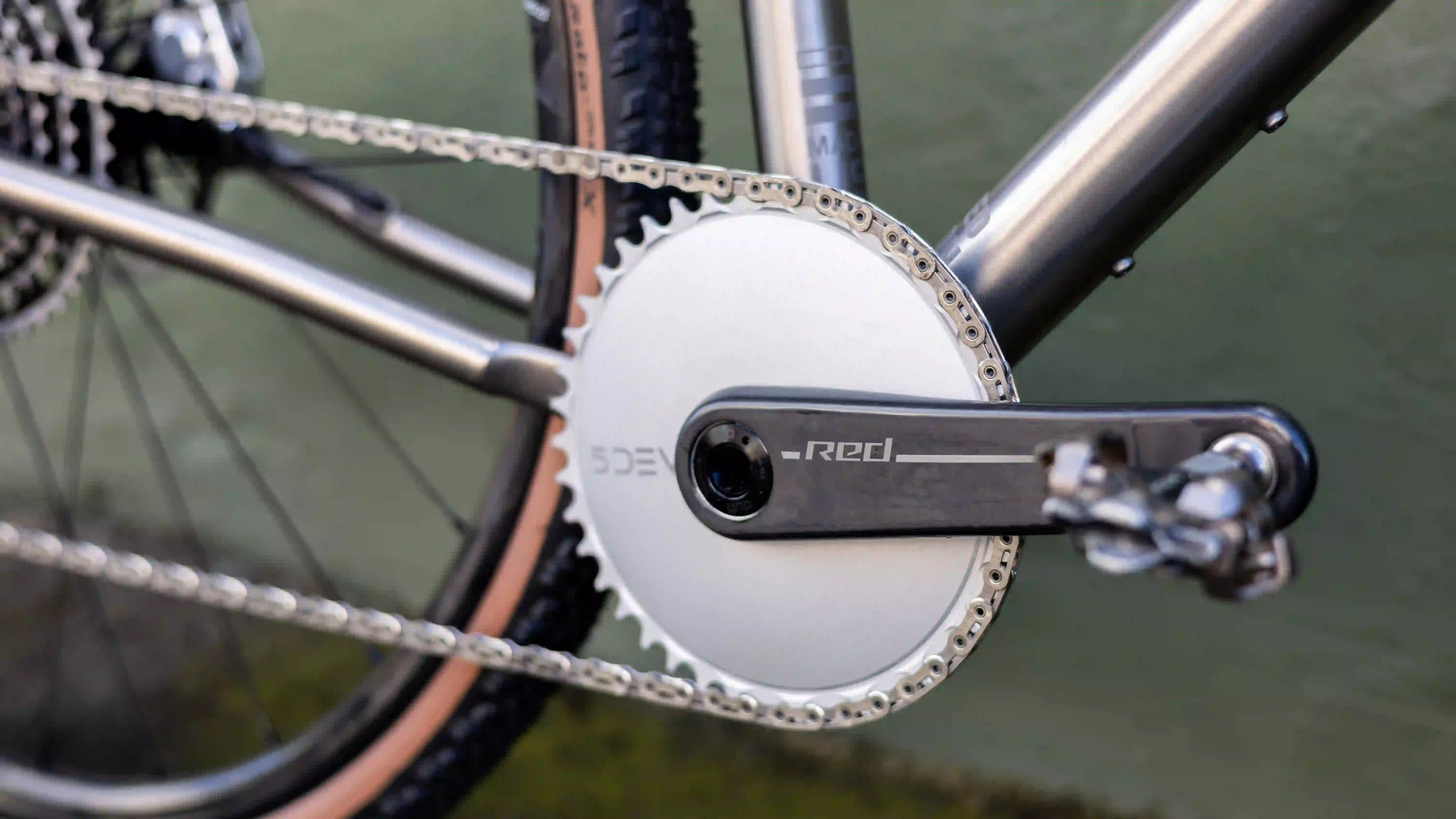 Sage bicycle detail